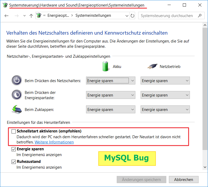 [#WTF MySQL 5.7:  Crashes on Windows 10 after startup]